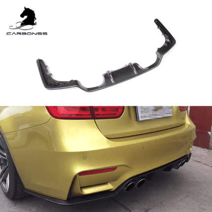 BMW F80 F82 M3 M4 3D Style Carbon Rear Bumper Diffuser – Guangdong ...