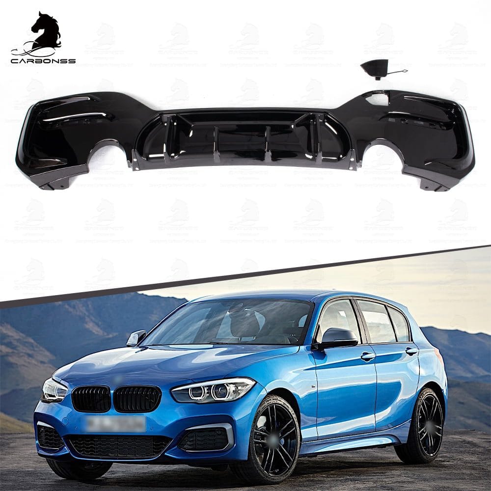 BMW F20 LCI CP Style Gloss Black Rear Bumper Diffuser - Guangdong ...