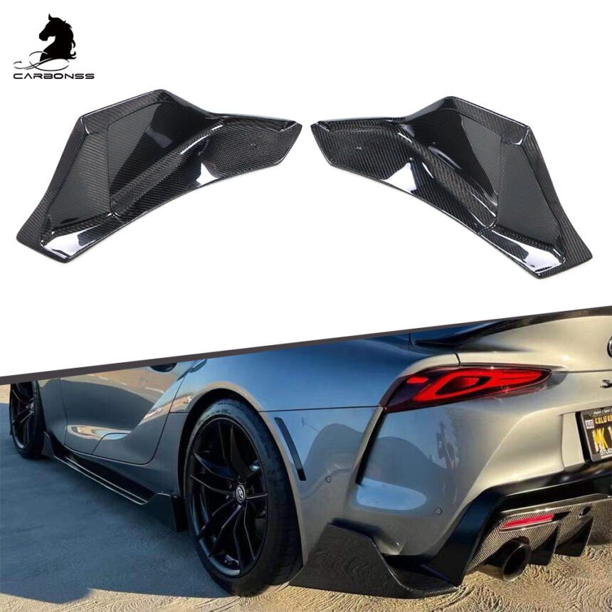 Amigan-style front splitter for Supra A90/A91 main image 0