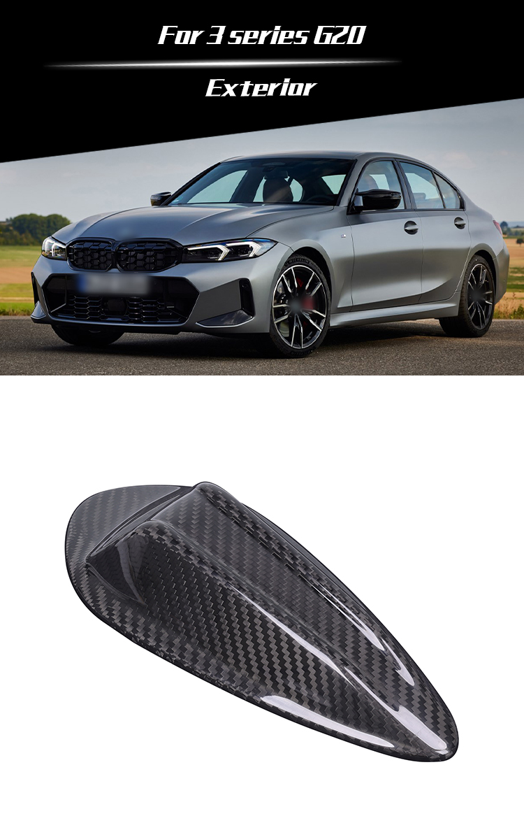 bmw g20 lci 2022+ bmw g80 g82 m3 m4 2023+ bmw g42 2023+ bmw g87 m2 2023+ bmw g22 g26 2022+ bmw i4 2022+ carbon antenna