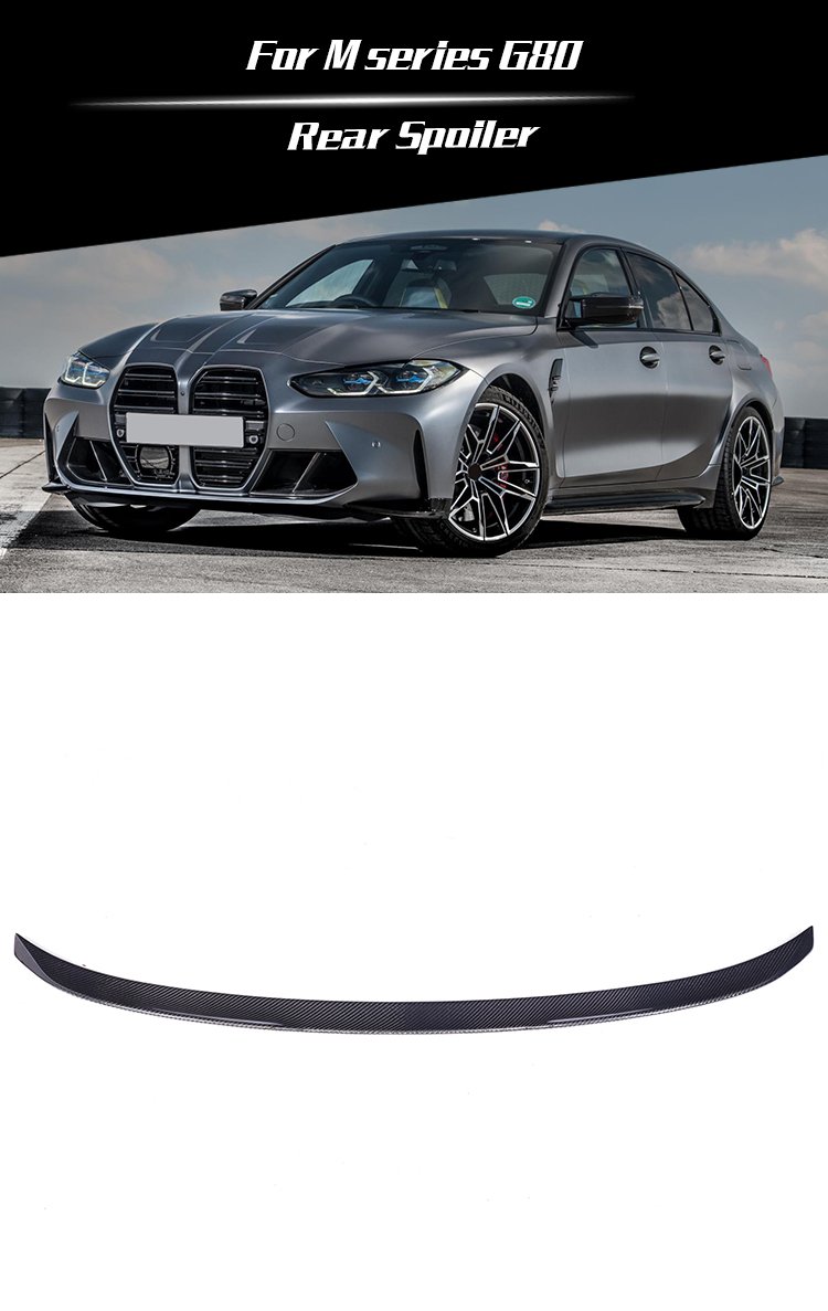 bmw g80 m3 cs type carbon spoiler 2021+