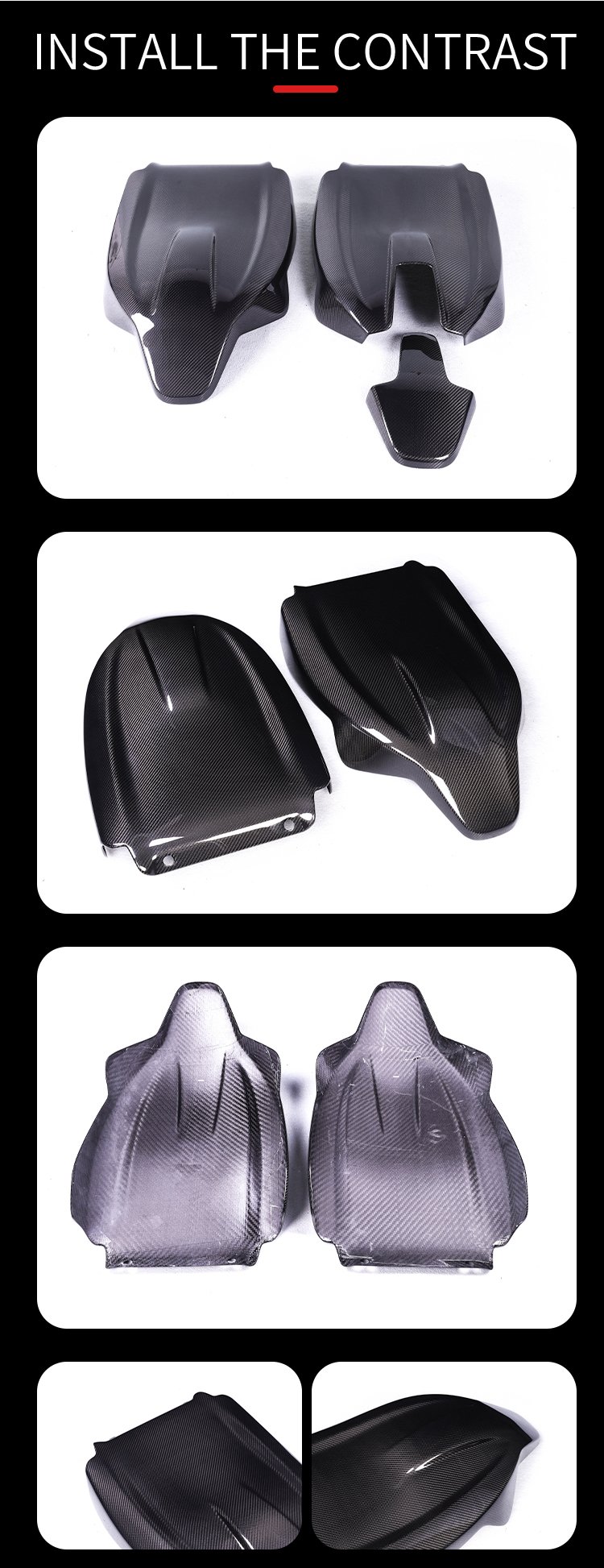 bmw g80 seat back cover 2021+