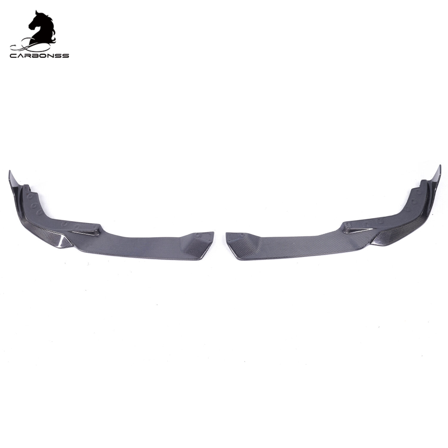 bmw 3 series g20 lci mp type carbon front lip 2pcs 2022+