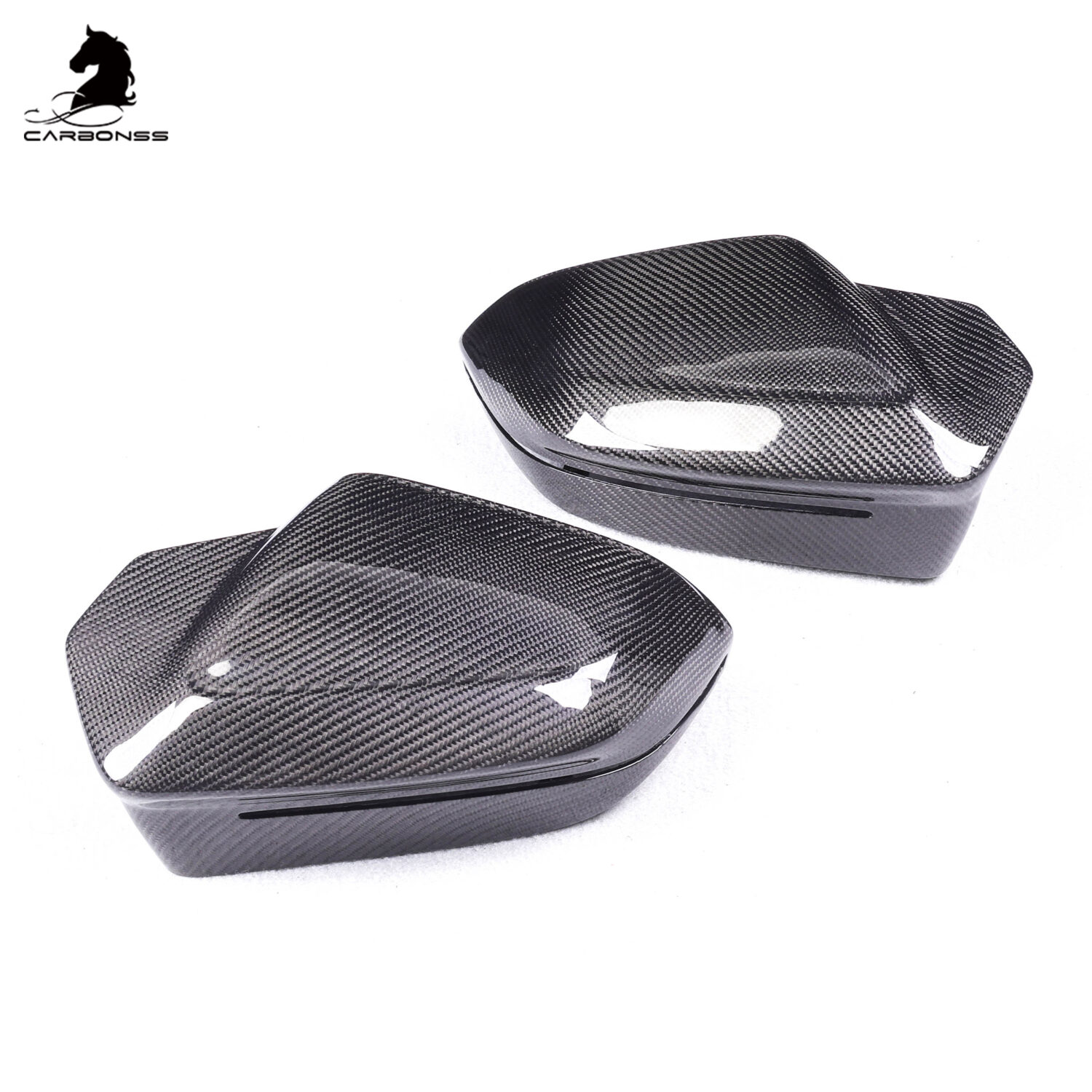 bmw g60 m4 look carbon replacement mirror cover