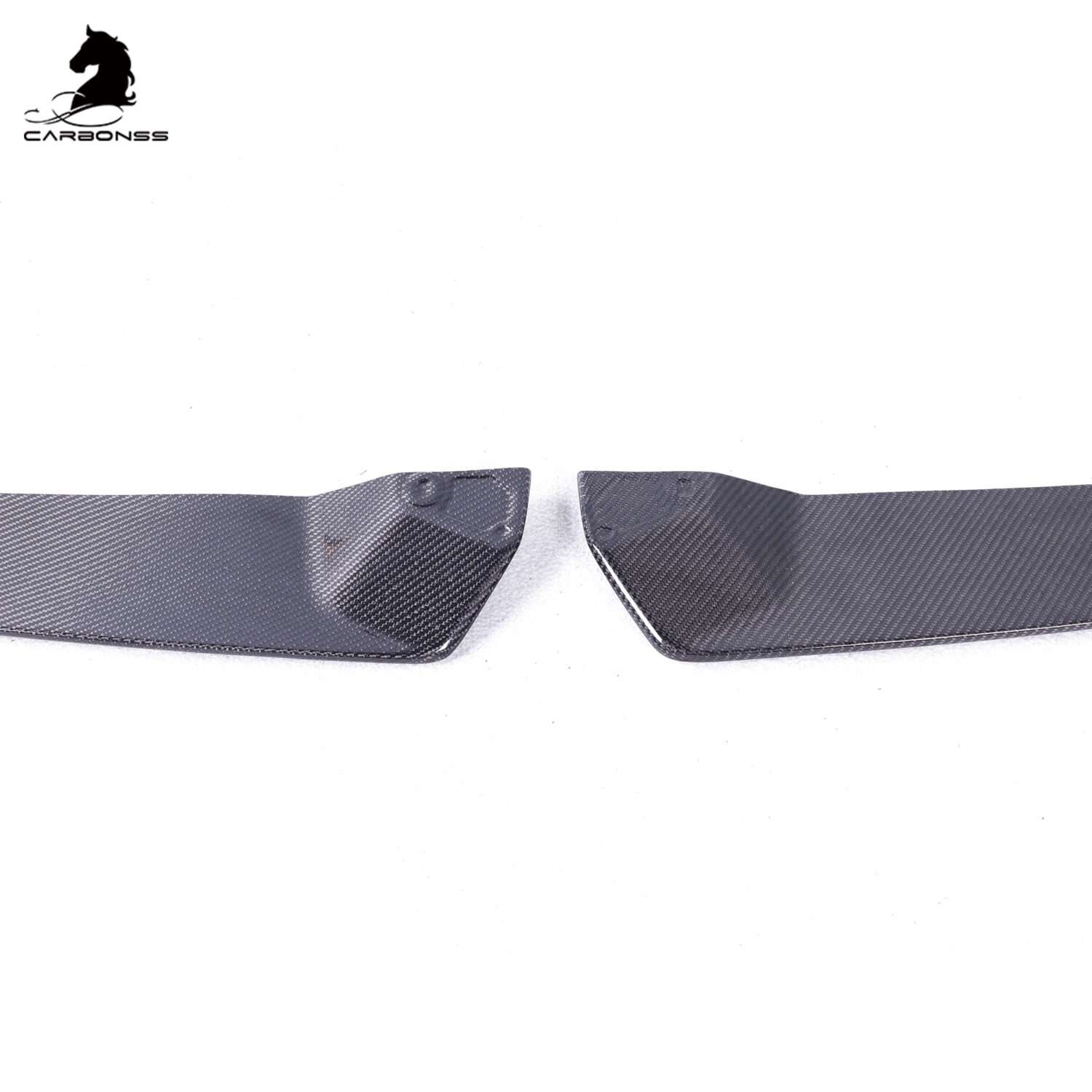 bmw 3 series g20 lci mp type carbon front lip 2pcs 2022+