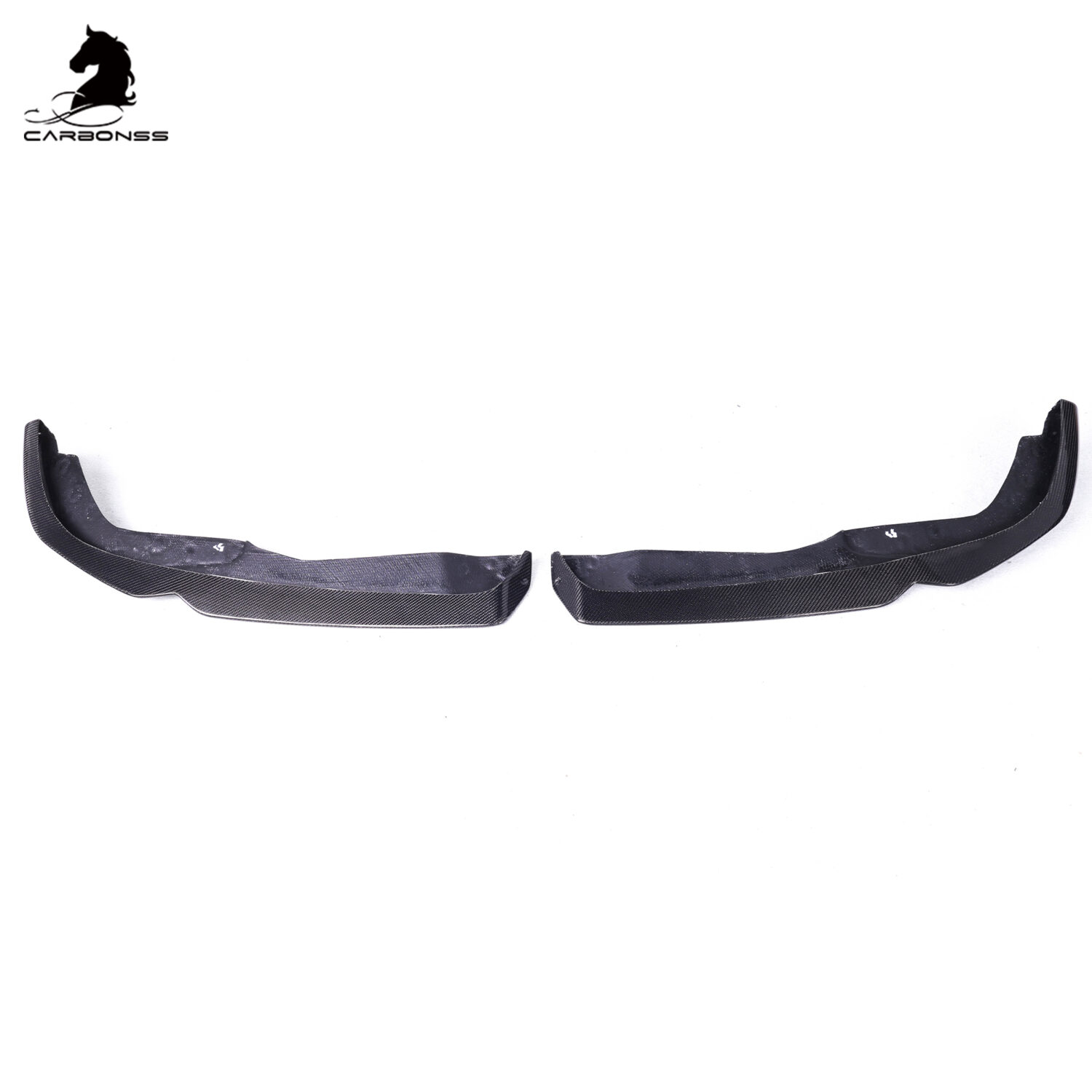 bmw 3 series g20 lci mp type carbon front lip 2pcs 2022+