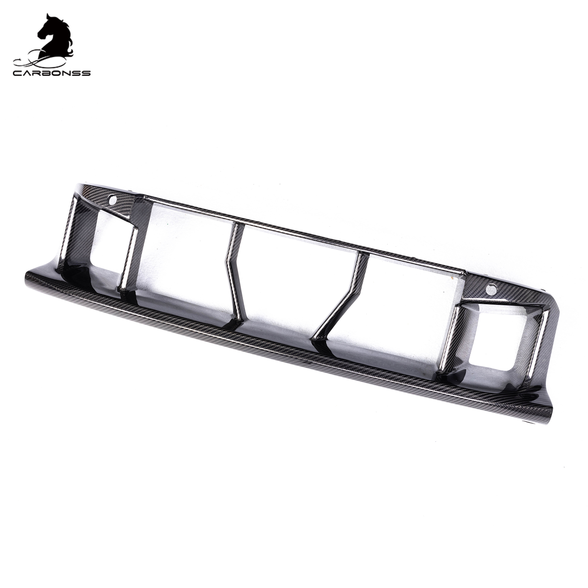 3PCS Front Bumper Center Lower Grille And Fog Lamp Bezel Grille 51117906198 DSO